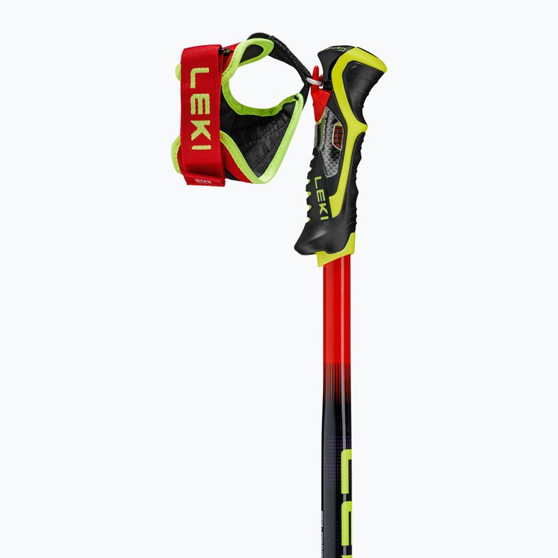 Палиці лижні LEKI WCR Pro SL TR bright red/black/neon yellow 3