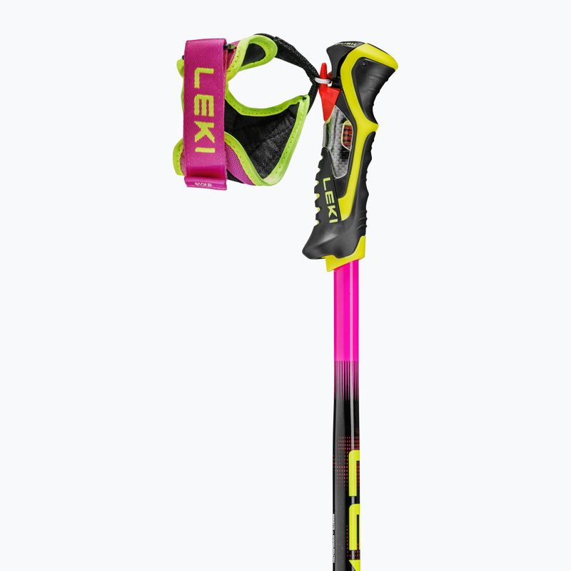 Палиці лижні дитячі LEKI WCR Pro Lite SL TR neon pink/black/neon yellow 3