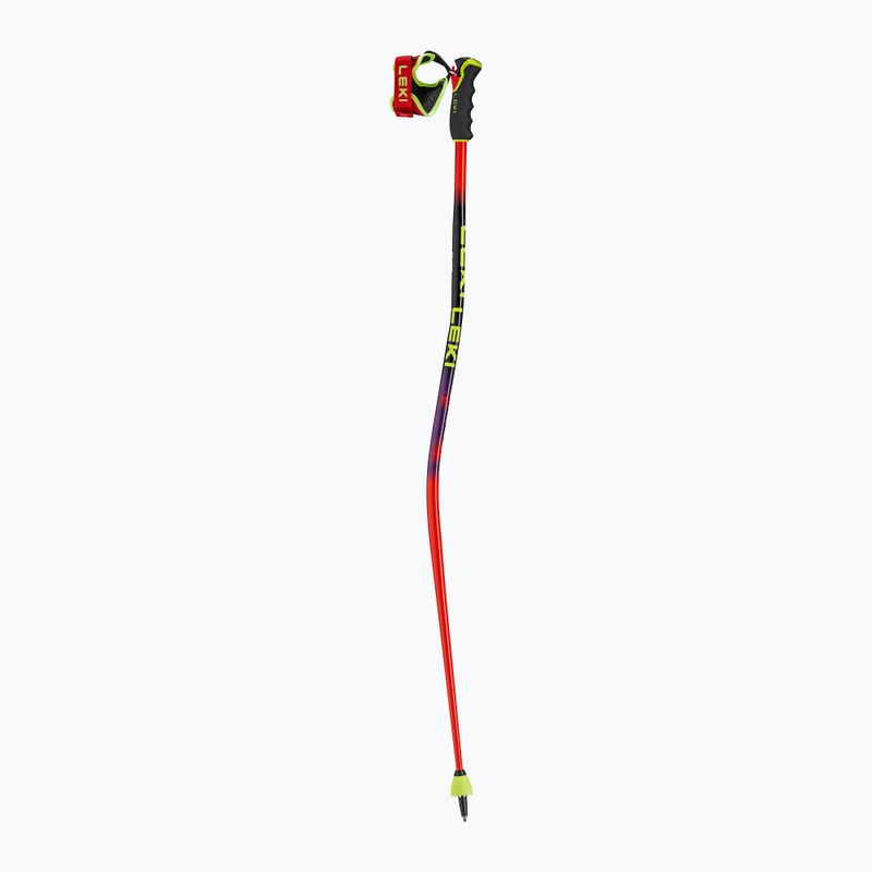 Палиці лижні LEKI WCR Pro GS TR bright red/black/neon yellow 2