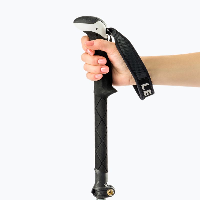 Палиці для трекінгу LEKI Micro Vario Carbon Strong чорні 6492980 4