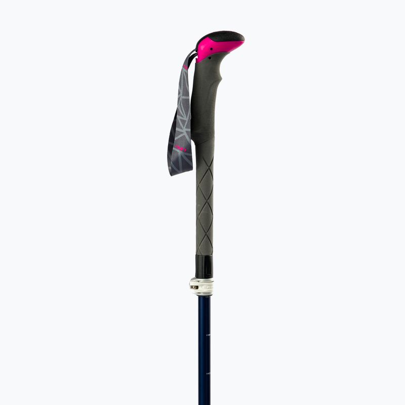 Палиці для трекінгу LEKI Micro Vario Carbon сині 6492067 2