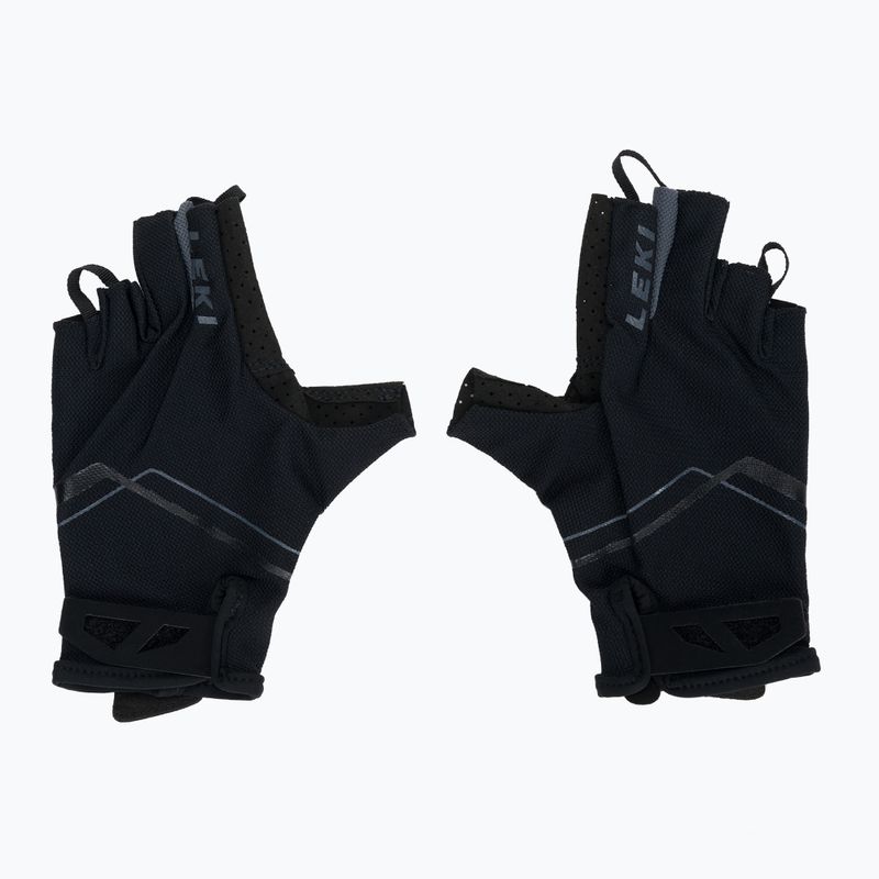 Рукавиці для скандинавської ходьби LEKI Multi Breeze short чорні 649704301060 2
