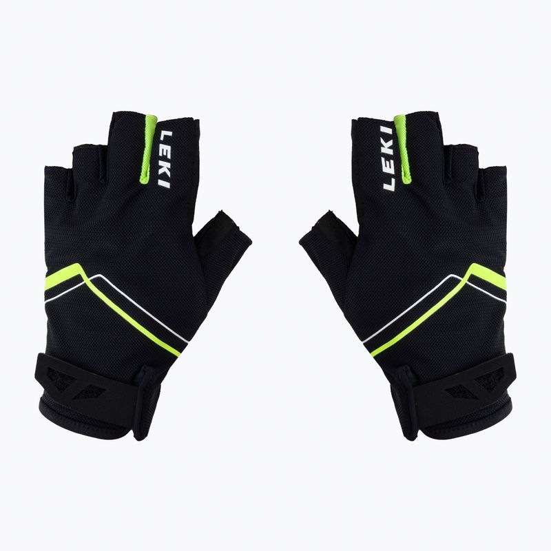 Рукавиці для скандинавської ходьби LEKI Multi Breeze Short чорні 649704302060