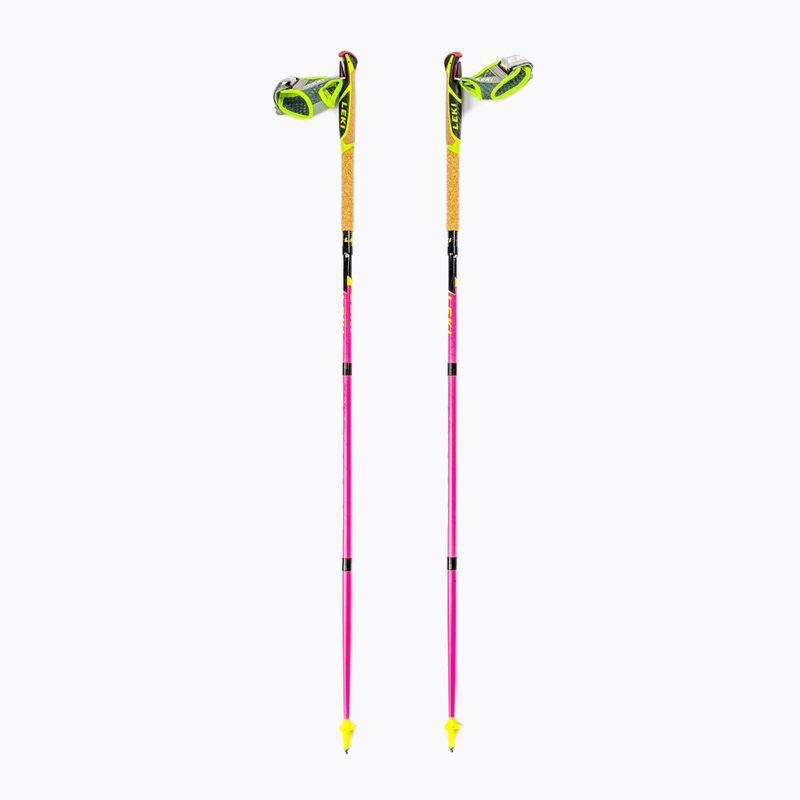 Палиці бігові LEKI Micro Trail Pro рожеві 65025852110