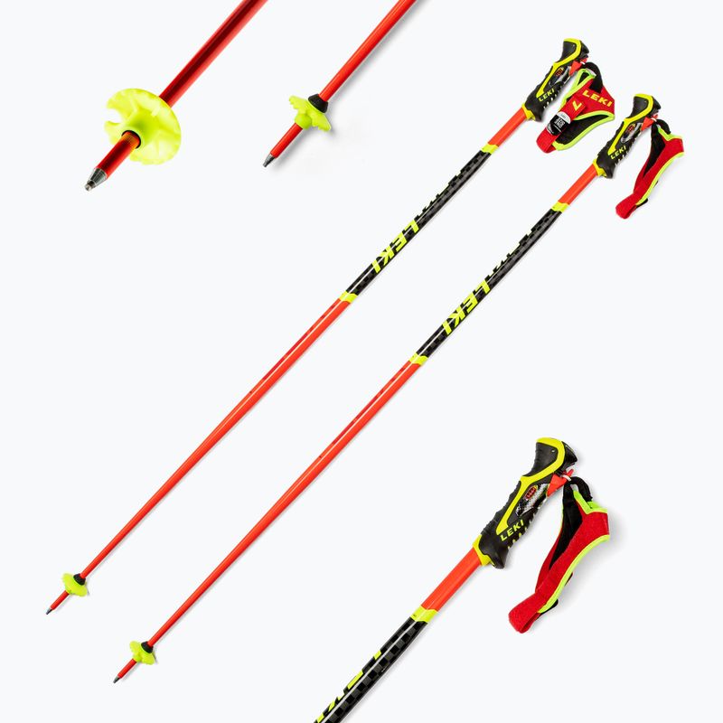 Лижні палиці LEKI Wcr Sl 3D червоний 65067481 6