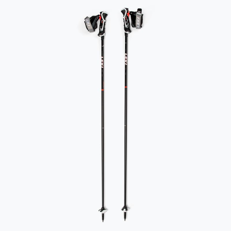 Лижні палиці LEKI 3D Carbon 14 чорні 65067901