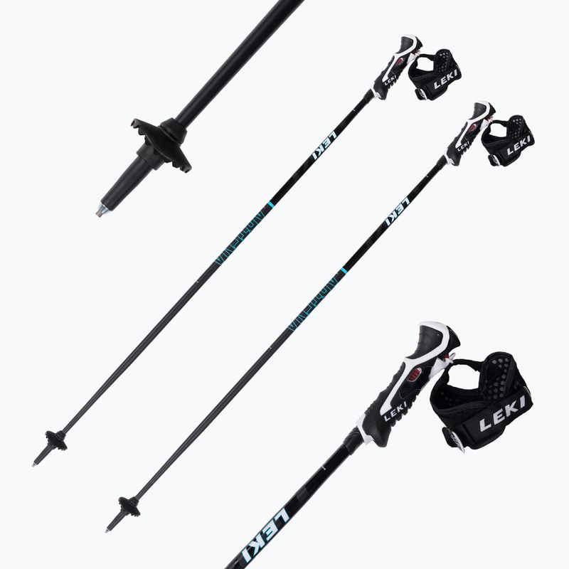 Палиці лижні LEKI Artena Airfoil 3D чорні 65067971110 7