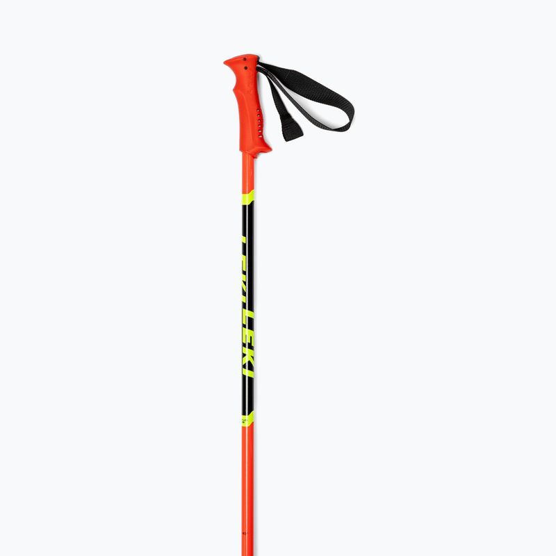 Палиці лижні дитячі LEKI Racing Kids червоні 65044301 2