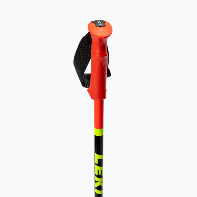 Палиці лижні дитячі LEKI Racing Kids червоні 65044301 3