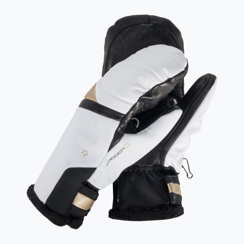 Рукавиці лижні жіночі LEKI Snowfox 3D Lady Mitt білі 650801502065