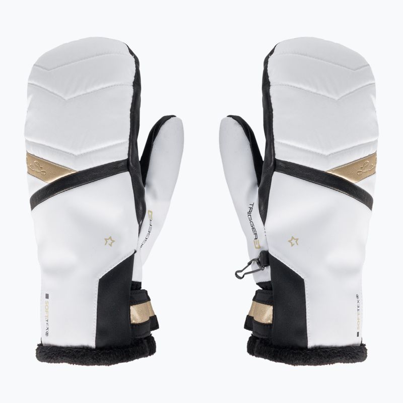 Рукавиці лижні жіночі LEKI Snowfox 3D Lady Mitt білі 650801502065 2