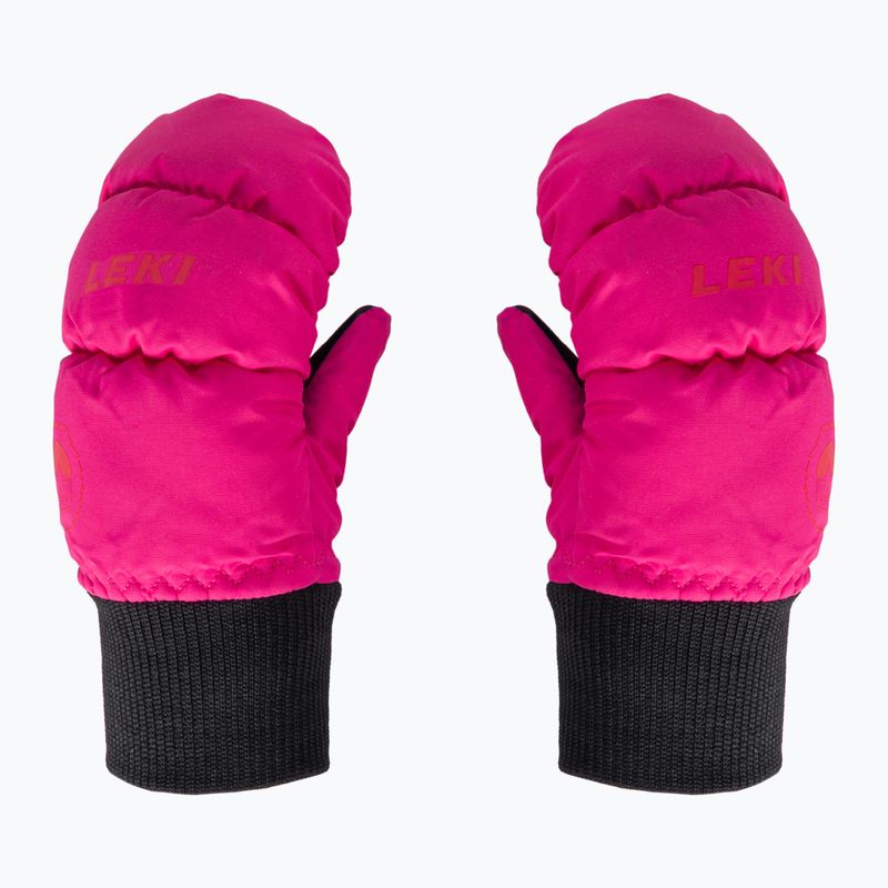 Рукавиці лижні дитячі LEKI Little Eskimo Mitt Short рожеві 650802403030 2