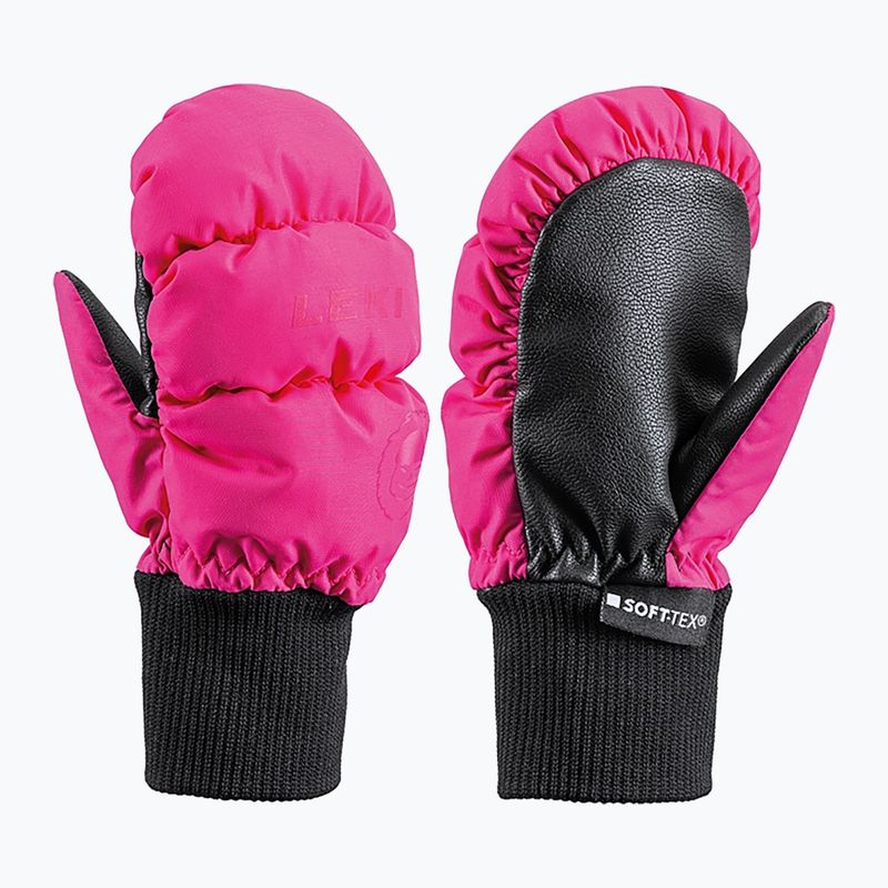Рукавиці лижні дитячі LEKI Little Eskimo Mitt Short рожеві 650802403030 6