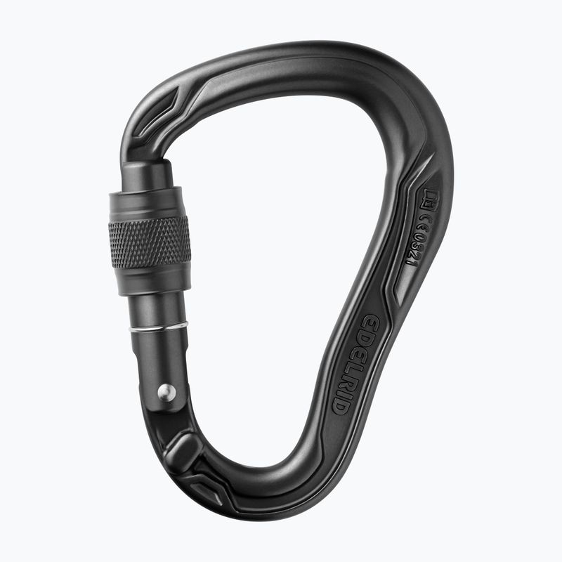 Скелелазний карабін EDELRID HMS Bullet Screw black
