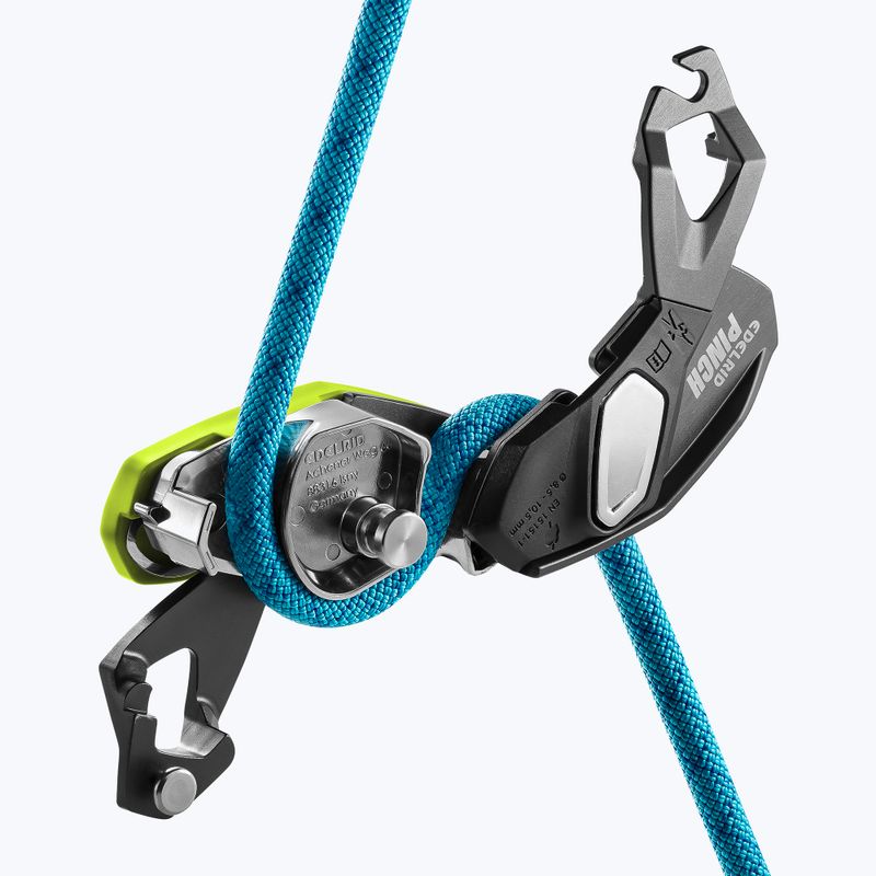 Прилад страхувальний EDELRID Pinch anthracite/oasis 4