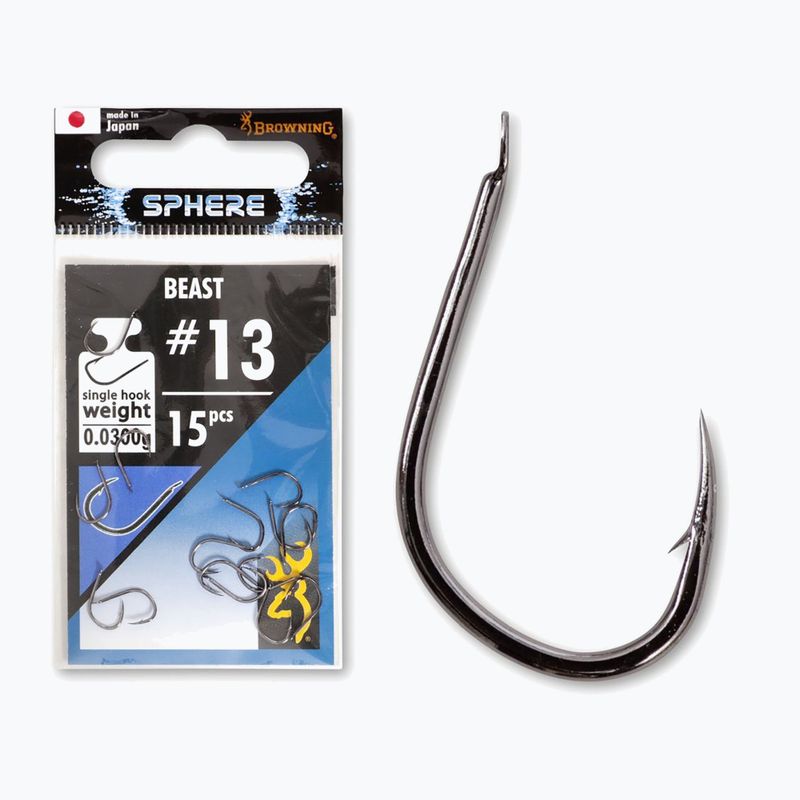 Гачки Browning Sphere Beast 15 шт. чорні 4797016