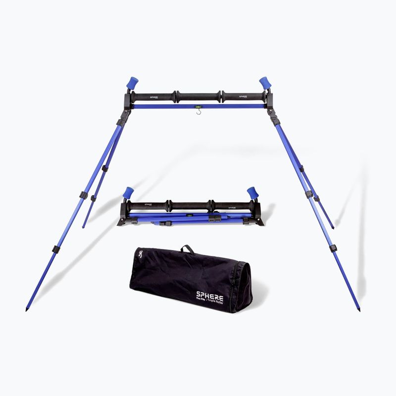 Стійка для вудок Browning Sphere Rolle Pro-File Triple блакитна 8216001