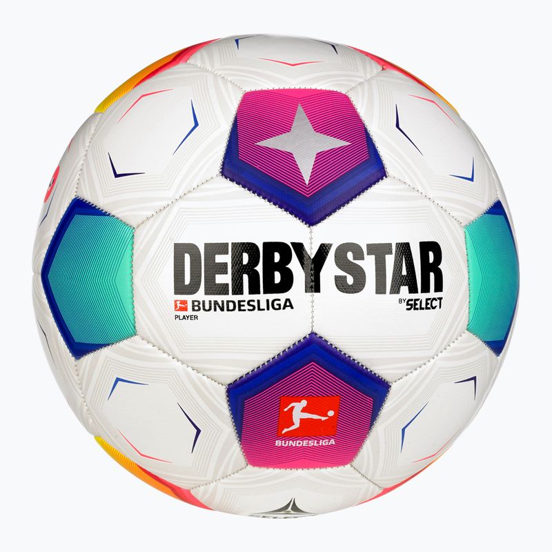 Багатобарвний футбольний м'яч Derbystar Bundesliga Player Special v23 розмір 5 4