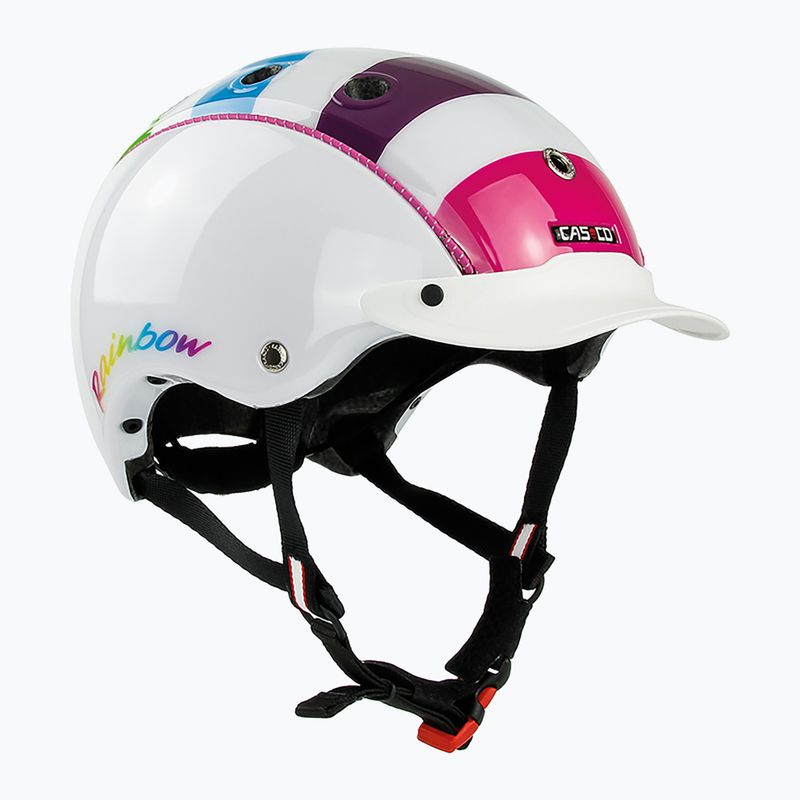 Дитячий велосипедний шолом CASCO Mini 2 rainbow 6