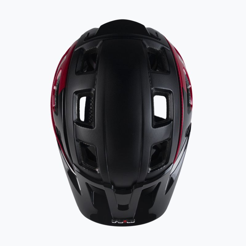 Шолом велосипедний CASCO MTBE 2 black/red matt 6