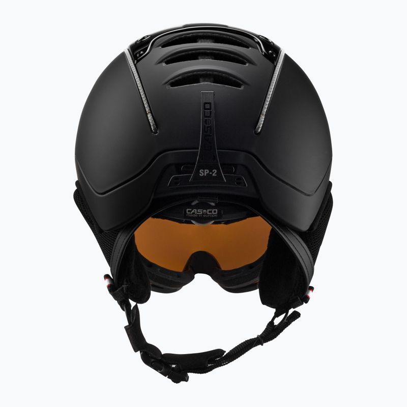 Шолом лижний CASCO SP-2 Carbonic Visor black 3