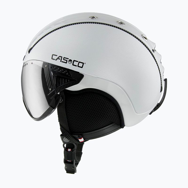 Шолом лижний CASCO SP-2 Carbonic Visor white 8