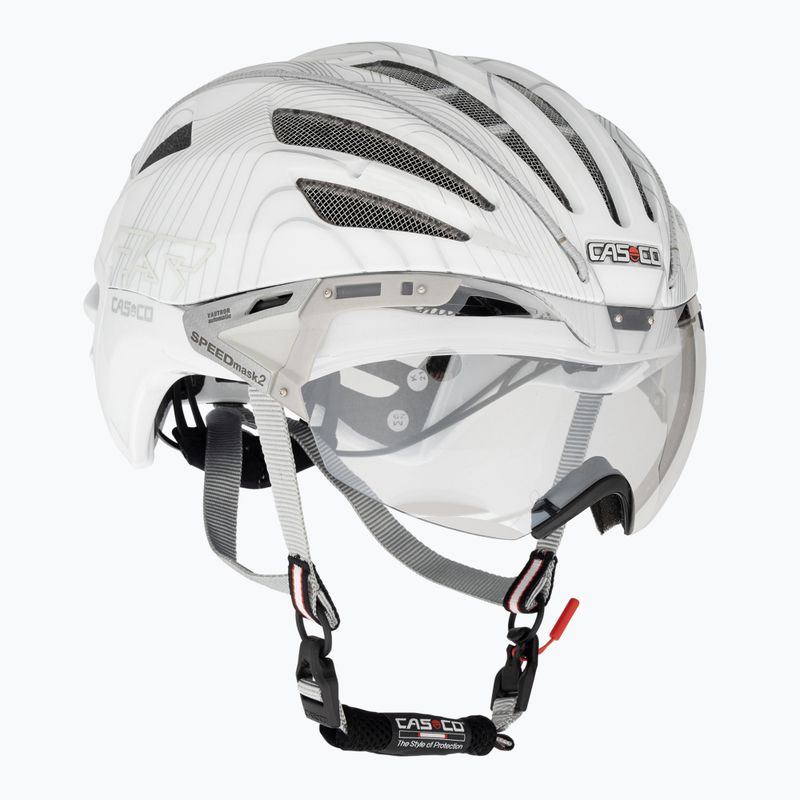 Велосипедний шолом CASCO Speedairo 2 RS pure motion white