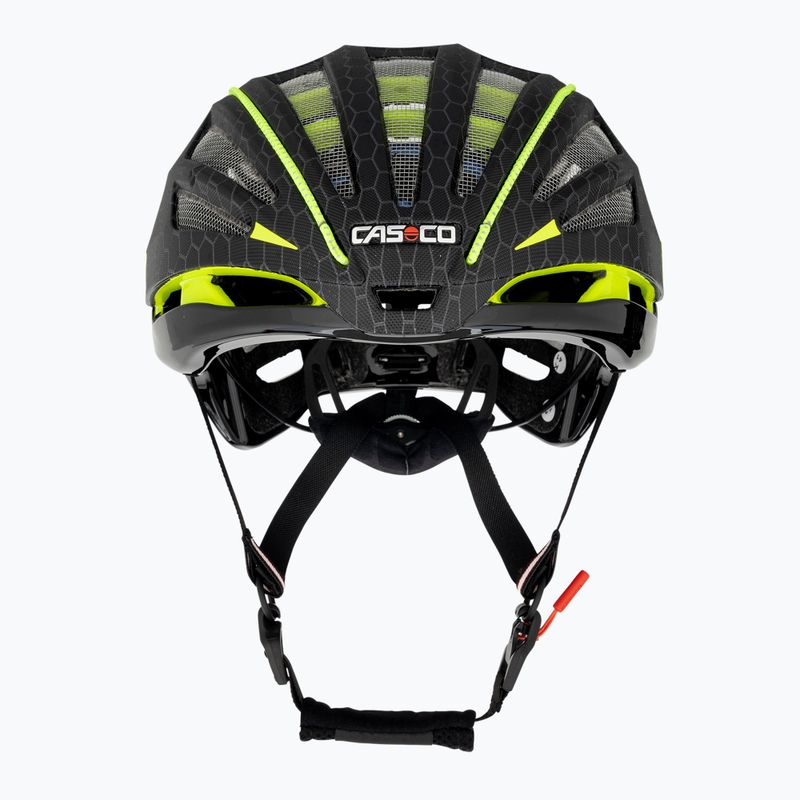 Велосипедний шолом CASCO Speedairo 2 неоновий вулик 2