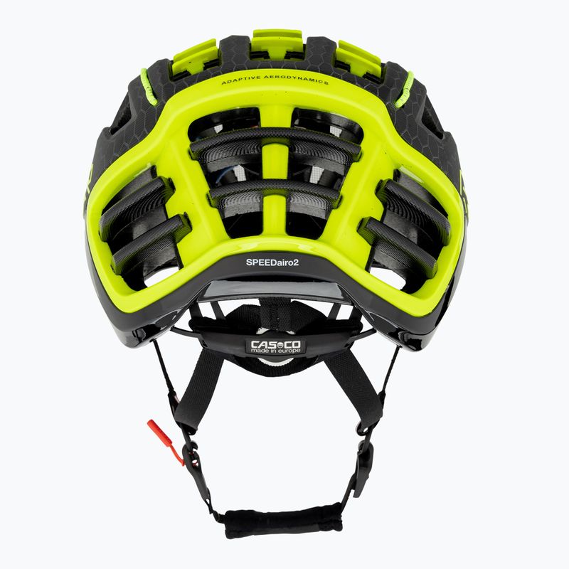 Велосипедний шолом CASCO Speedairo 2 неоновий вулик 3