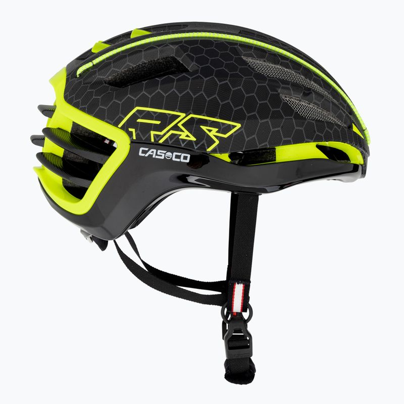 Велосипедний шолом CASCO Speedairo 2 неоновий вулик 4