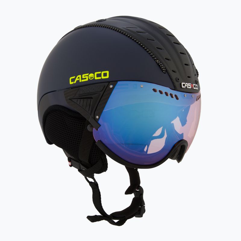 Шолом гірськолижний CASCO SP-2 Photomatic Visor midnight blue