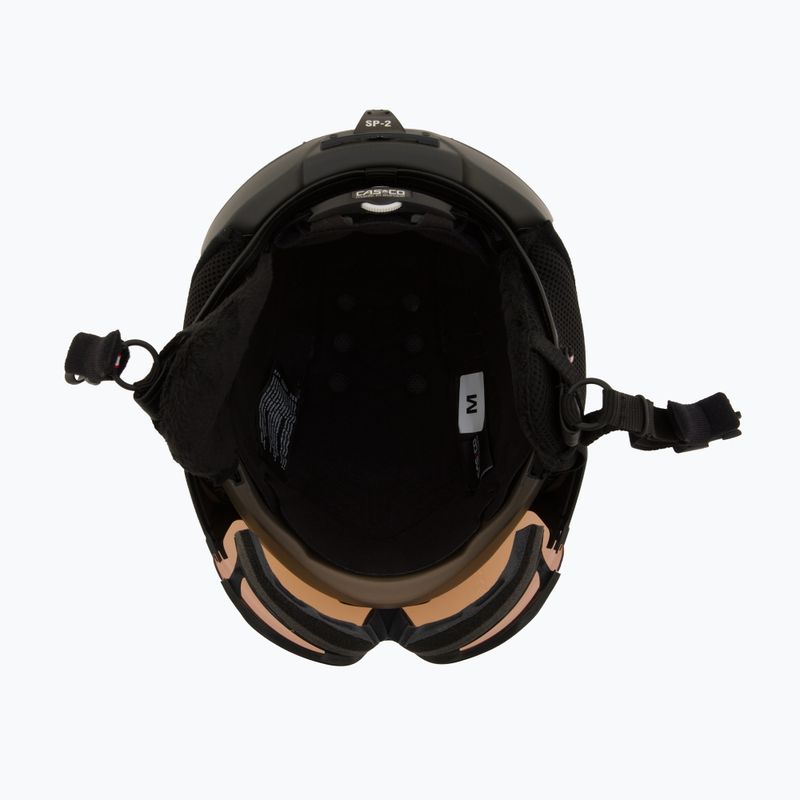 Шолом гірськолижний CASCO SP-2 Photomatic Visor brown gradient 5