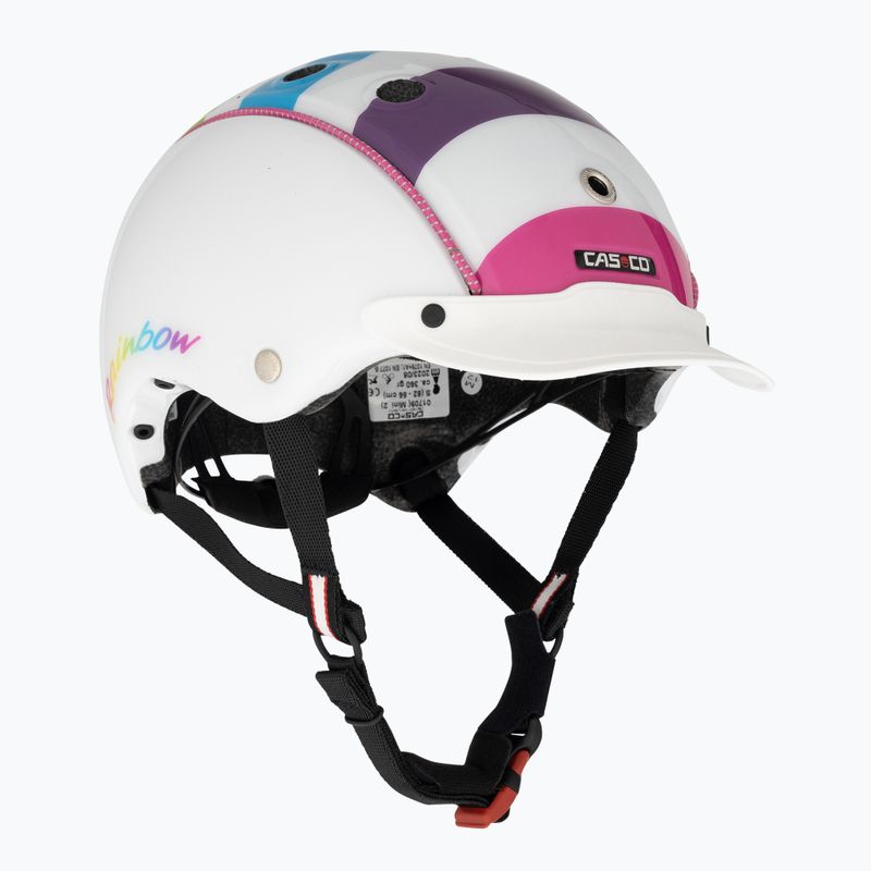 Дитячий велосипедний шолом CASCO Mini 2 rainbow