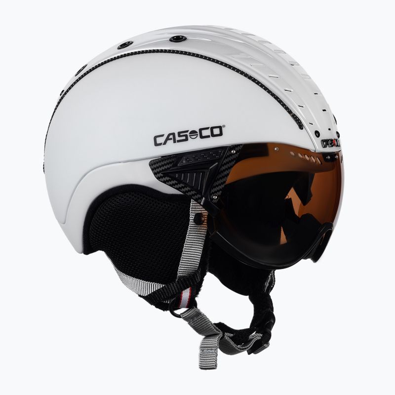 Шолом лижний  CASCO SP-2 Visier білий 07.3707