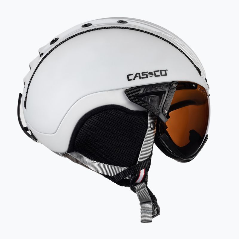 Шолом лижний  CASCO SP-2 Visier білий 07.3707 4