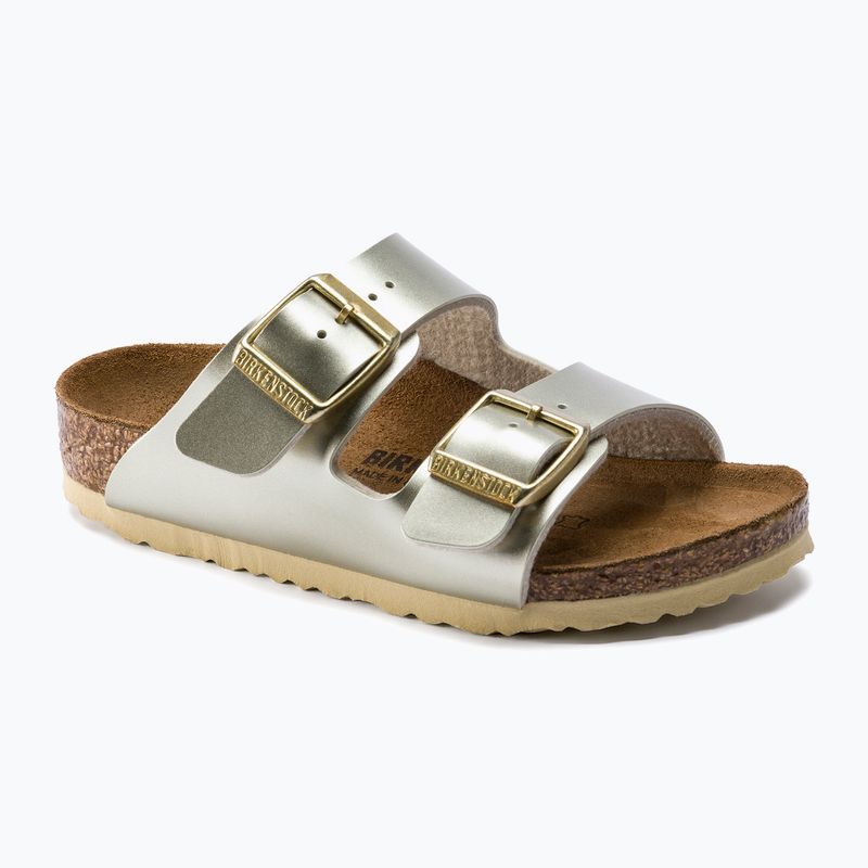 Шльопанці BIRKENSTOCK Arizona BF Narrow electric metallic gold 8