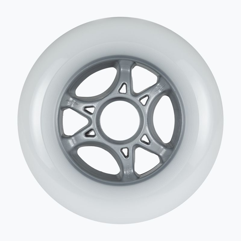 Колеса для роликових ковзанів Powerslide Infinity II 100mm/85A 4 шт. білі 905224 3