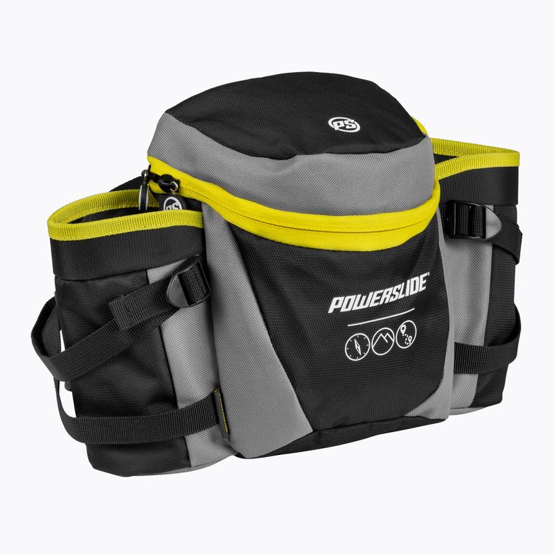 Сумка-бананка Powerslide Nordic Hip 2,5 л grey/yellow 2