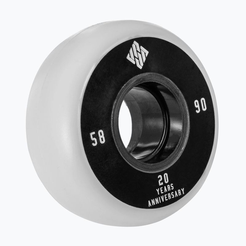 Колеса для роликових ковзанів USD TEAM 58mm/90A 4 шт. білі 700481 2