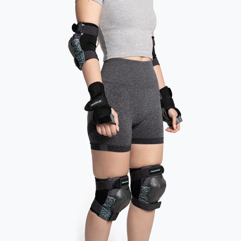 Набір протекторів жіночих Powerslide Standard Tri-Pack сірий 903243 10