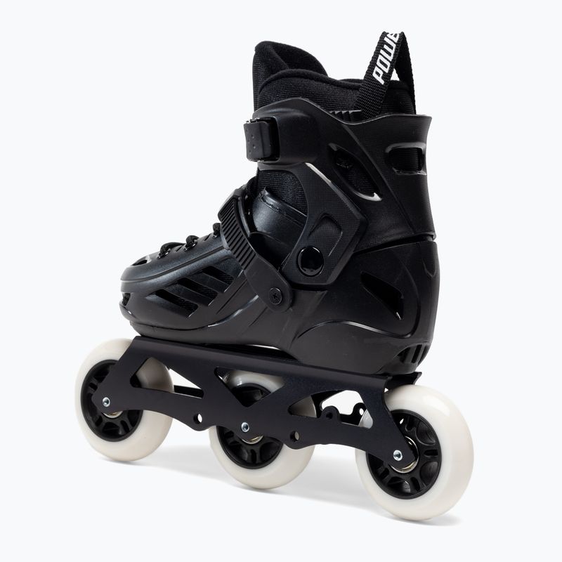 Роликові ковзани дитячі Powerslide Khaan Junior Pro чорні 940642 3