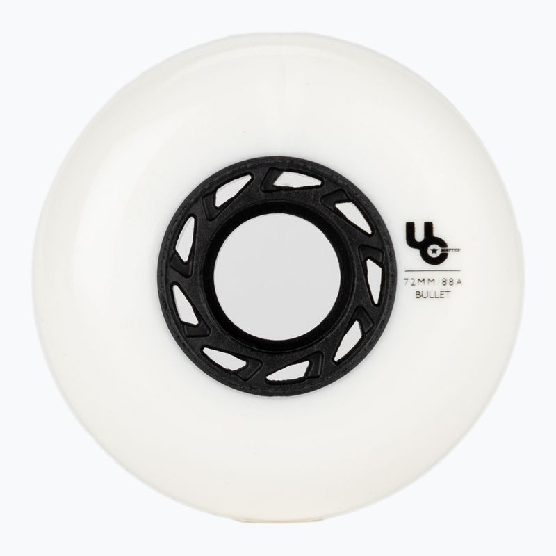 Колеса для роликових ковзанів Powerslide Team 72 4-pack білі 406181 2