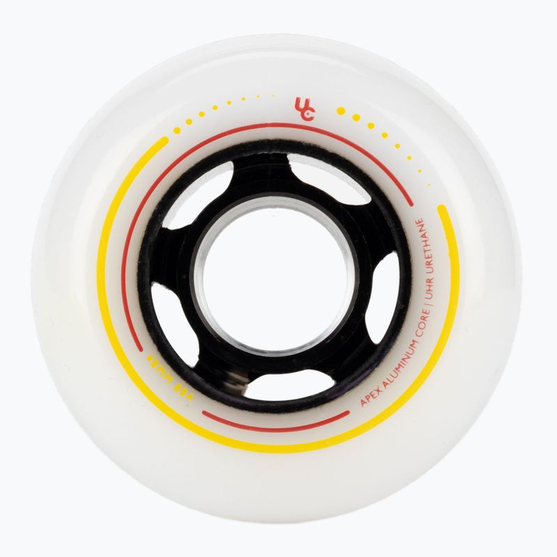 Колеса для роликових ковзанів UNDERCOVER WHEELS Apex 68 4-Pack біло-чорні 406194 2