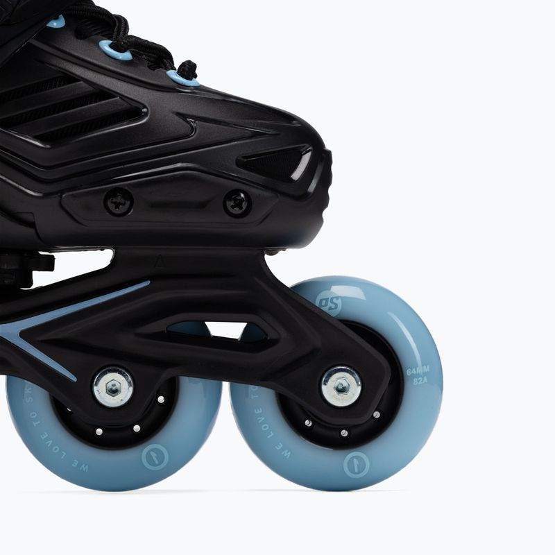 Роликові ковзани дитячі Powerslide Khaan Junior LTD чорні 940660 6
