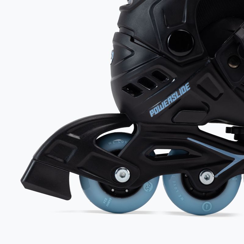 Роликові ковзани дитячі Powerslide Khaan Junior LTD чорні 940660 7