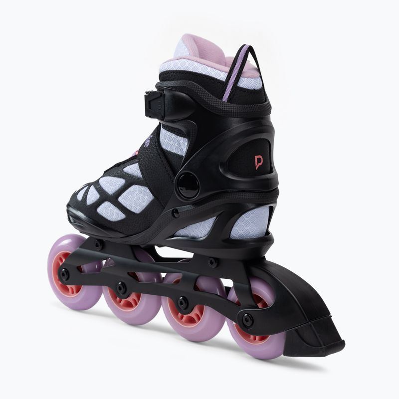 Роликові ковзани жіночі Playlife Lancer 84 чорно-фіолетові 880274 4