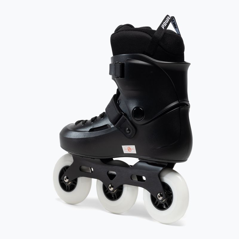 Чоловічі роликові ковзани Powerslide Zoom 100 чорні 3