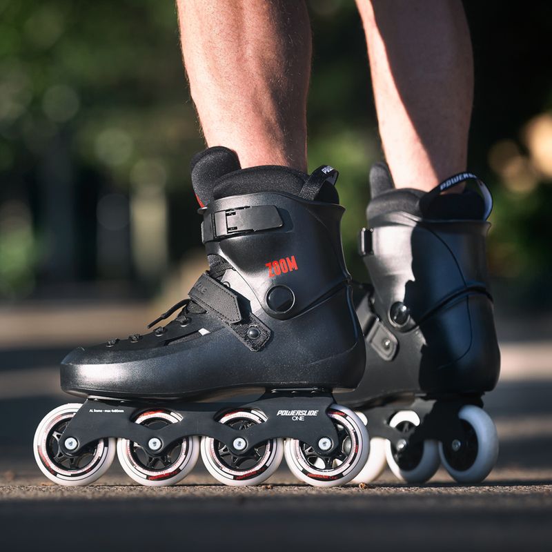 Роликові ковзани Powerslide Zoom 80 чорні 880256 14