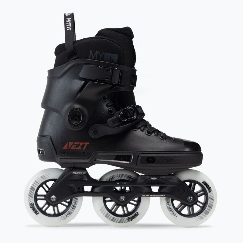 Роликові ковзани чоловічі Powerslide Next Core 100 чорні 908364 2