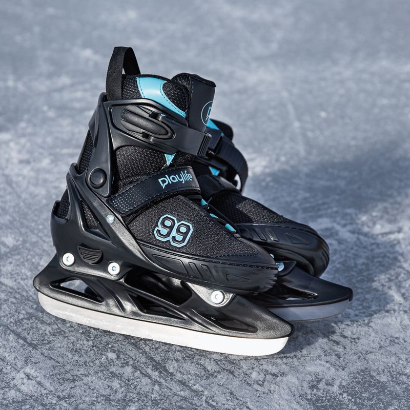 Ковзани дитячі Playlife Glacier black 8